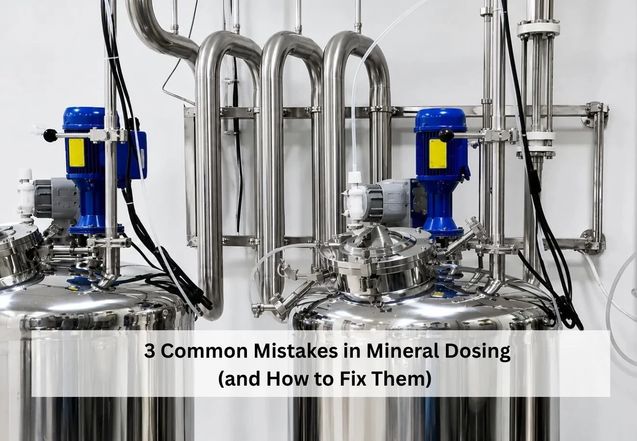 3 Common Mistakes in Mineral Dosing (and How to Fix Them)