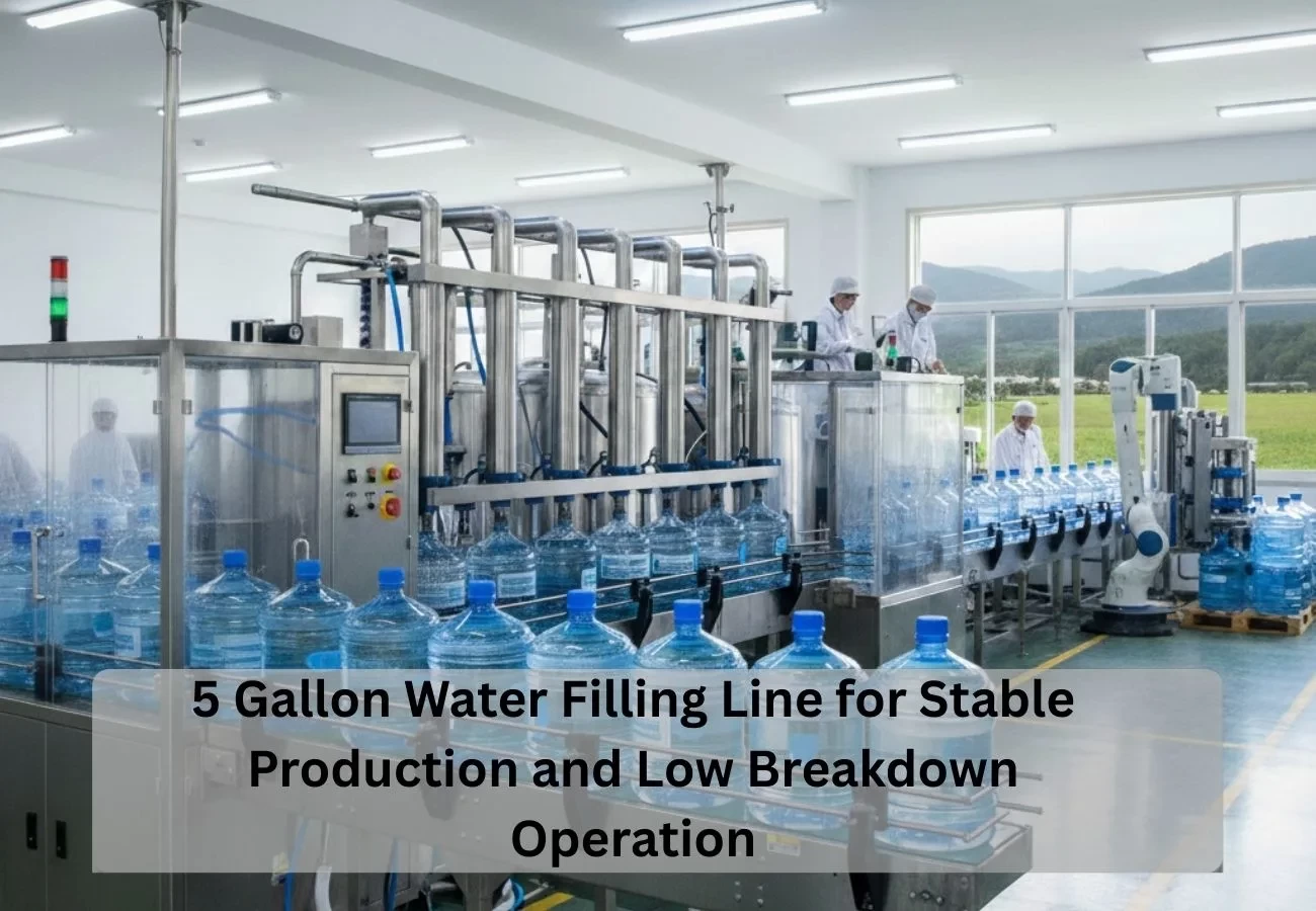 5 gallon water filling line