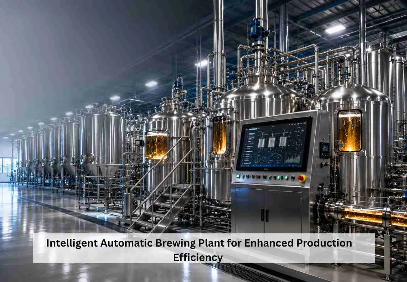 Intelligent Automatic Brewing Plant for Enhanced Production Efficiency