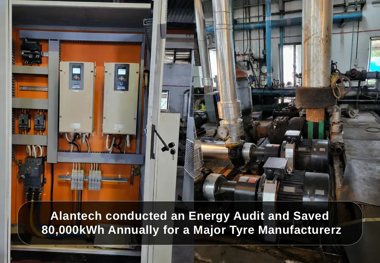 alantech energy audit 80000 kwh saving