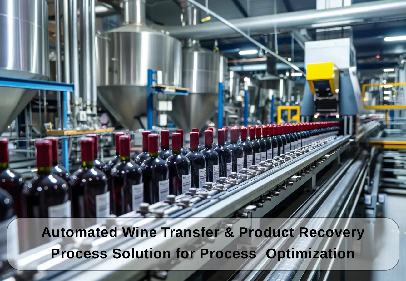 Automated Wine Transfer & Product Recovery Process Solution for Process  Optimization