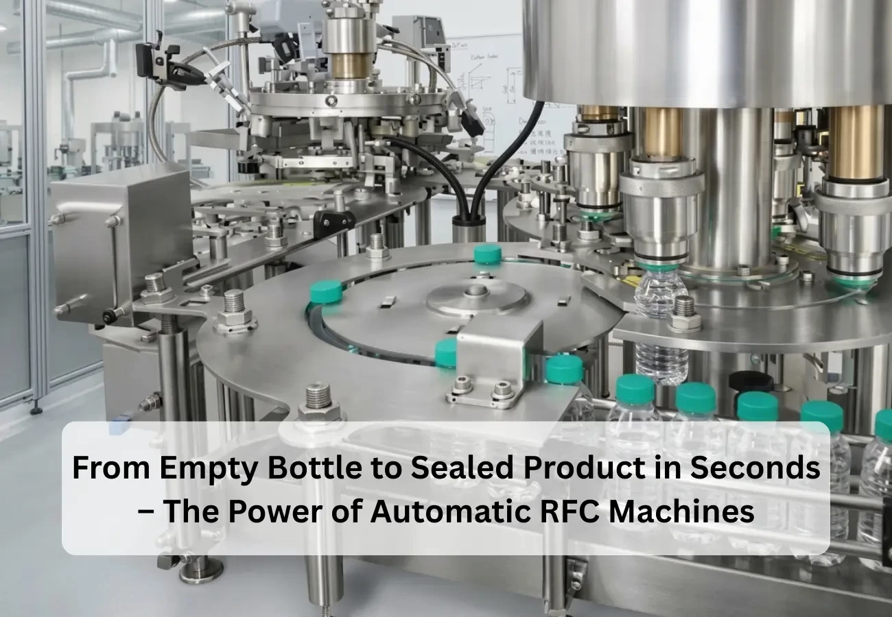 From Empty Bottle to Sealed Product in Seconds – The Power of Automatic RFC Machines