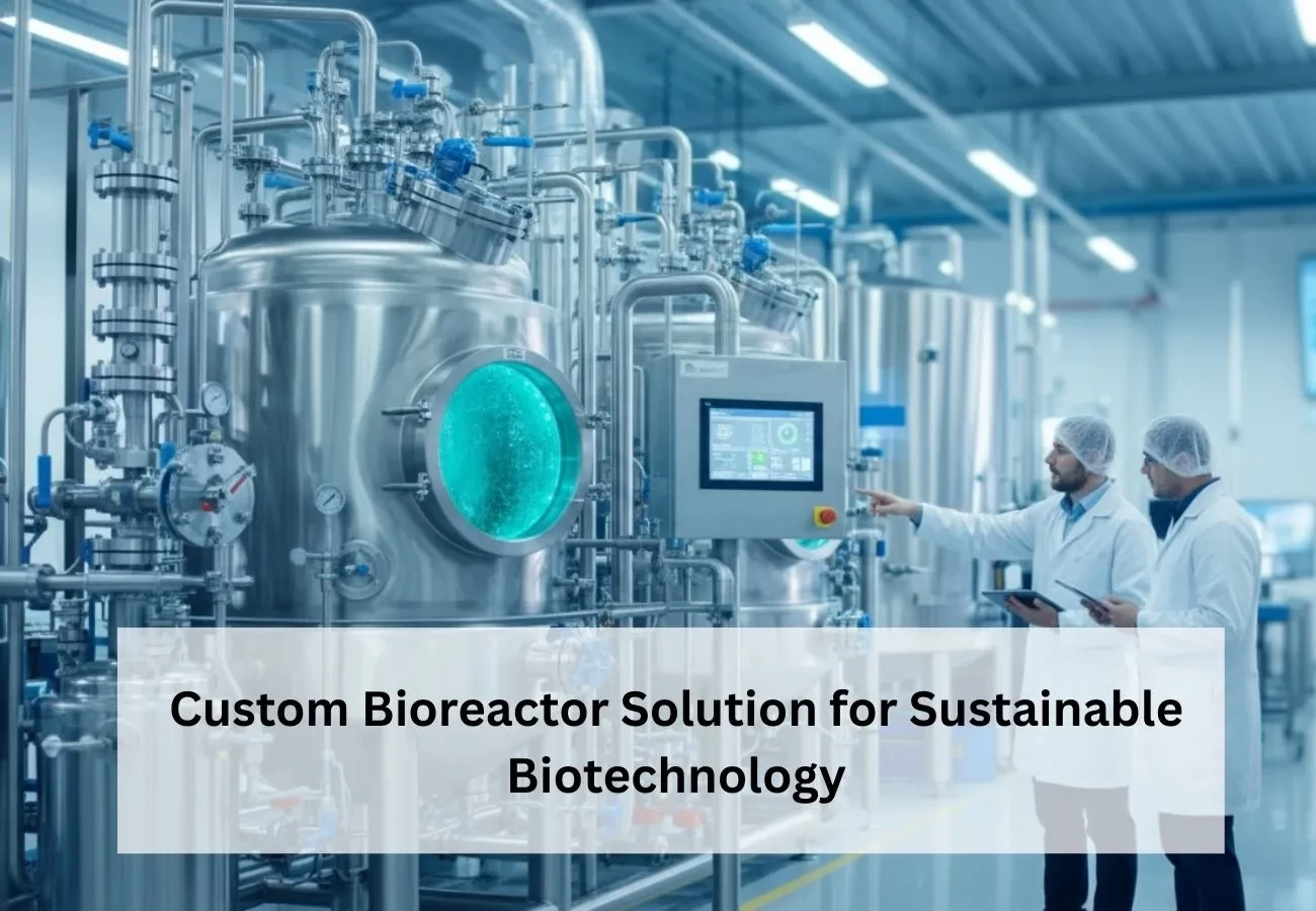Custom Bioreactor Solution for Sustainable Biotechnology