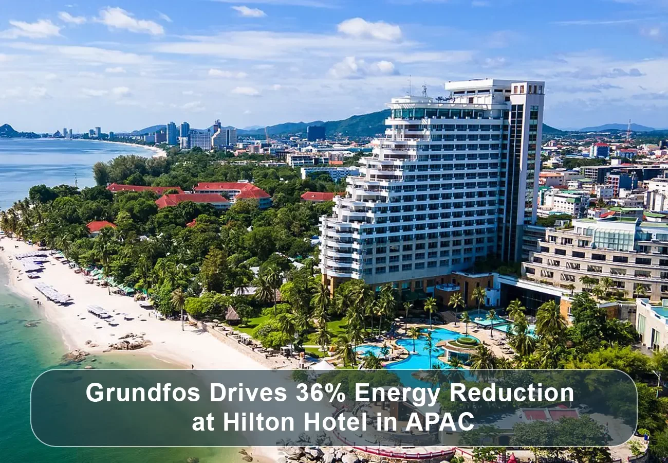 Grundfos project at Hilton Hotel in APAC