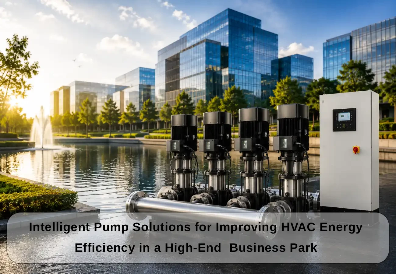 Intelligent Pump Solutions for Improving HVAC Energy Efficiency in a High-End  Business Park