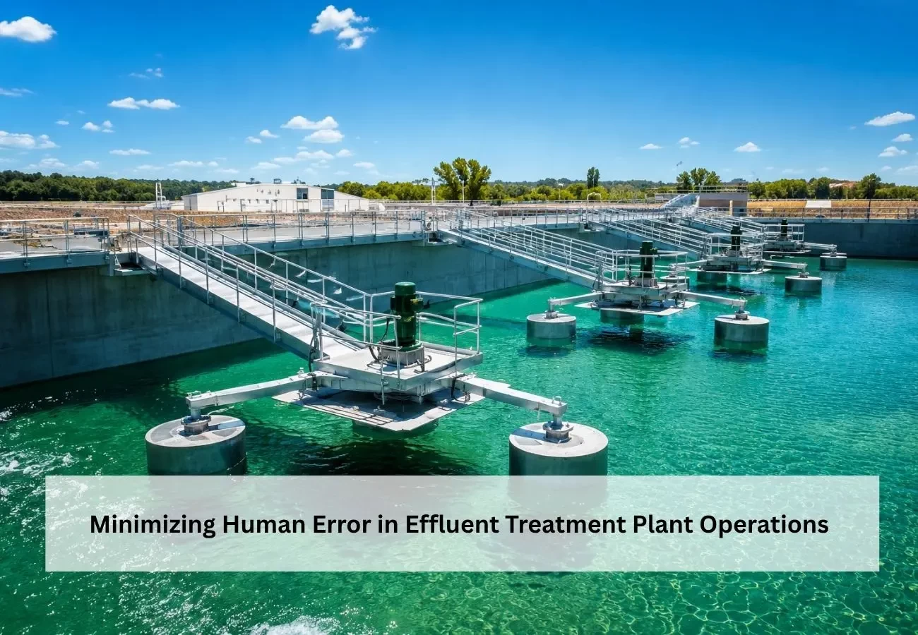 Minimizing Human Error in Effluent Treatment Plant Operations