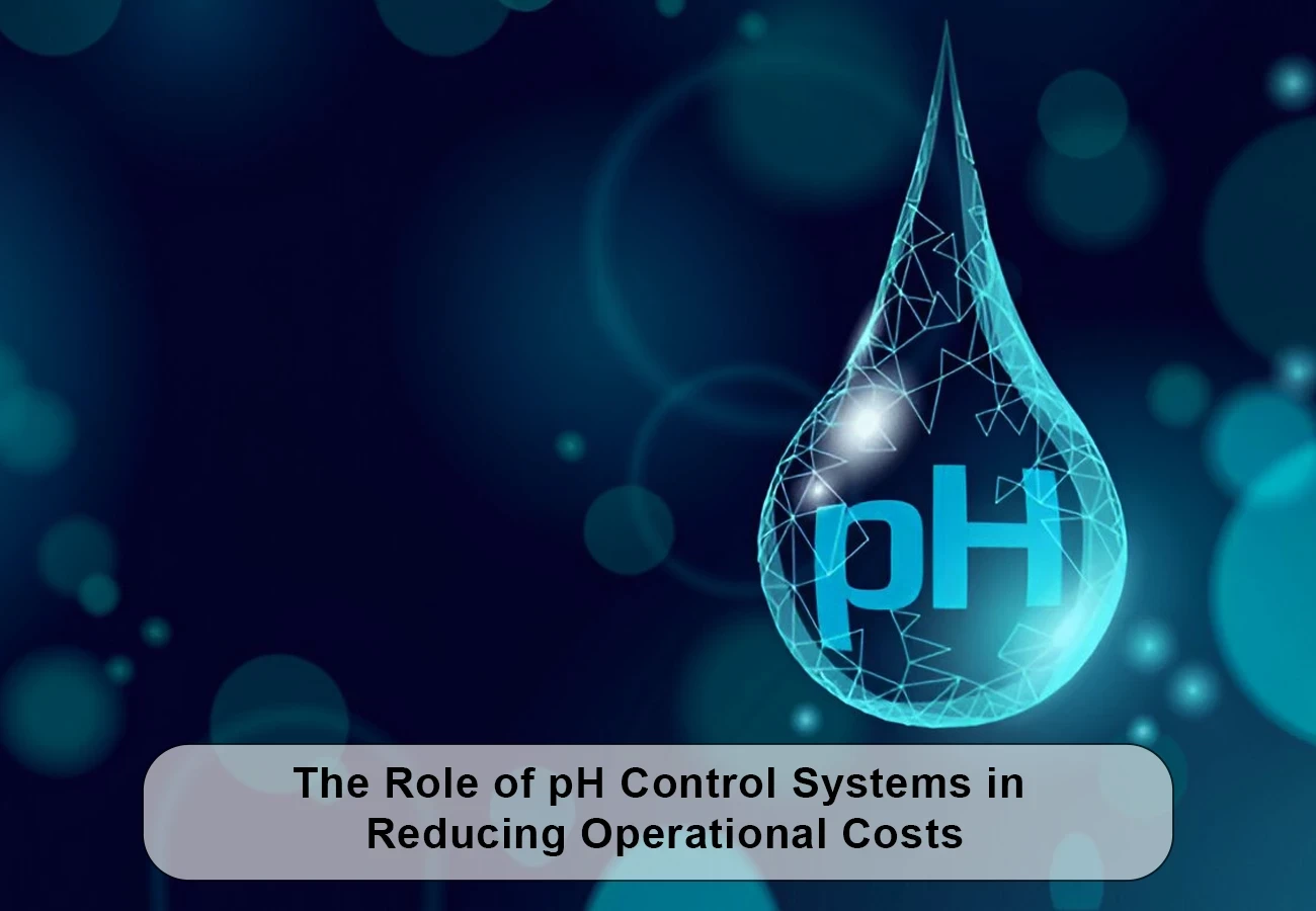 pH control systems in wastewater treatment