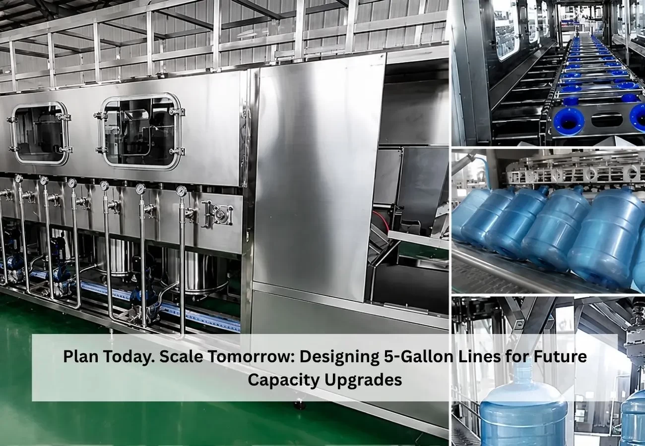 Plan Today. Scale Tomorrow: Designing 5-Gallon Lines for Future Capacity Upgrades