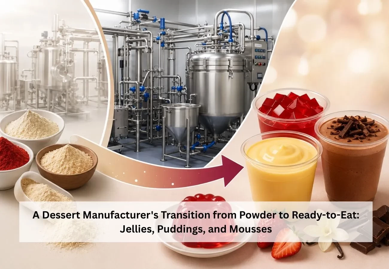 A Dessert Manufacturer's Transition from Powder to Ready-to-Eat: Jellies, Puddings, and Mousses