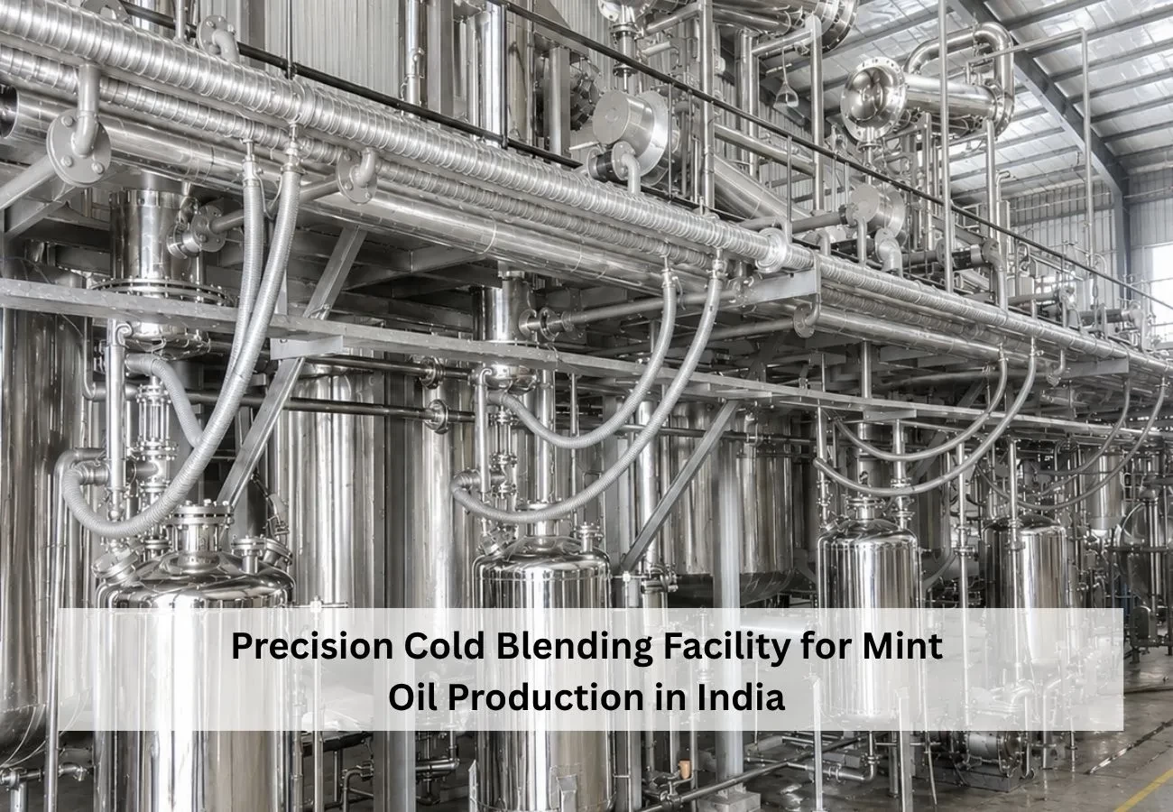 Precision Cold Blending Facility for Mint Oil Production in India