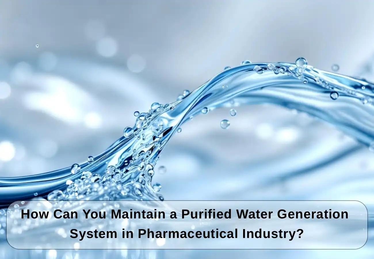 purified water generation system in pharmaceutical industry