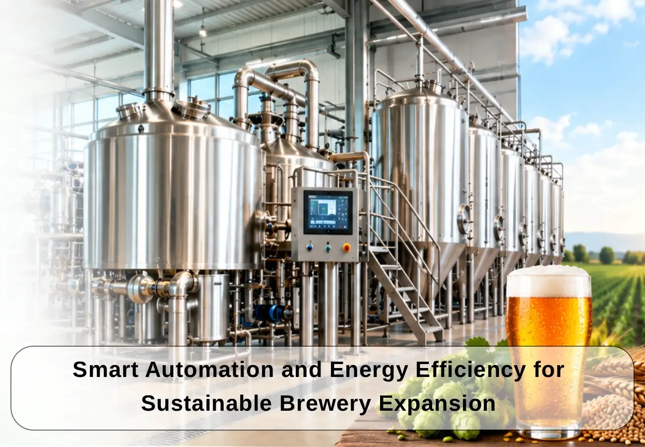 Smart Automation and Energy Efficiency for Sustainable Brewery Expansion