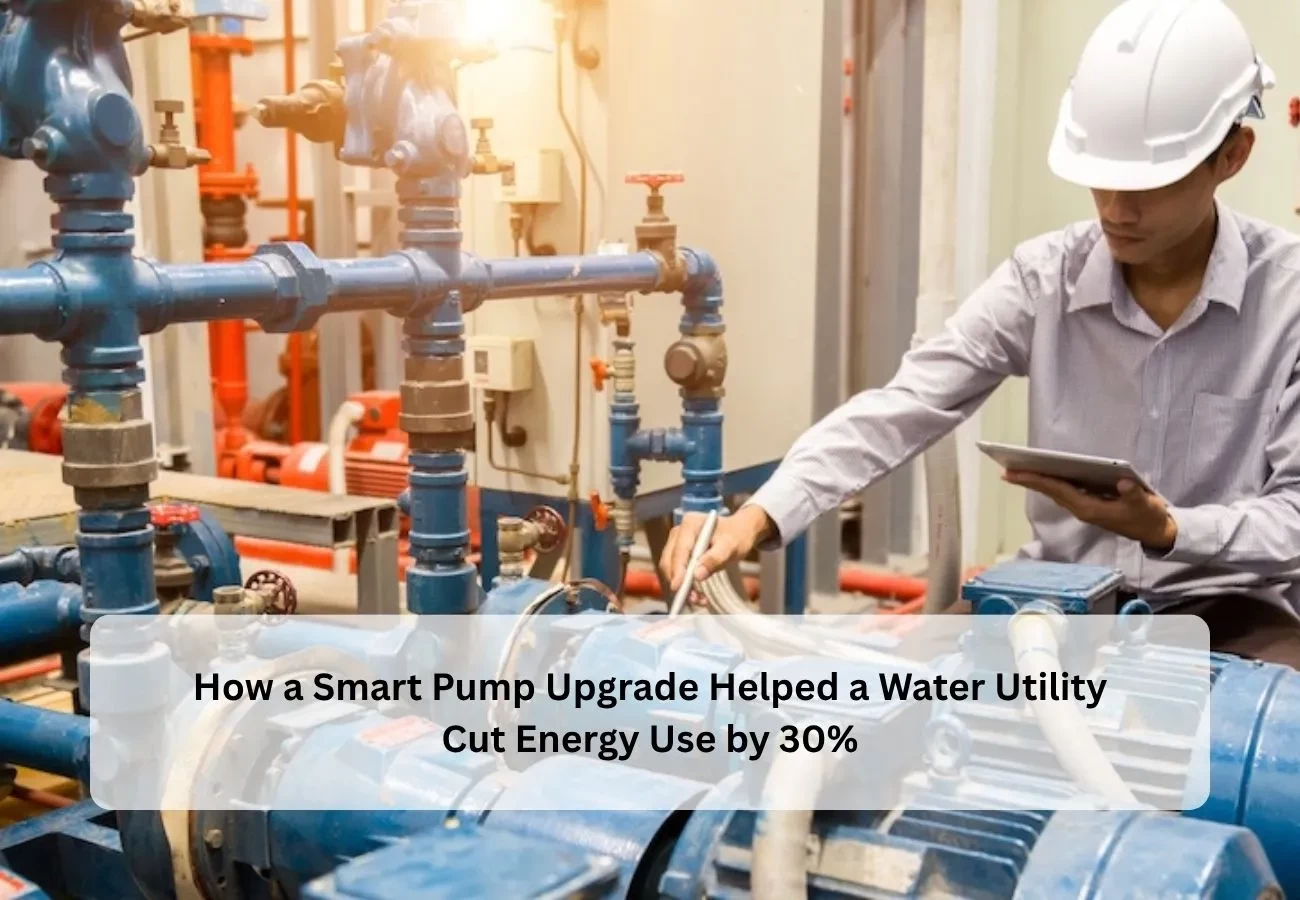 How a Smart Pump Upgrade Helped a Water Utility Cut Energy Use by 30%