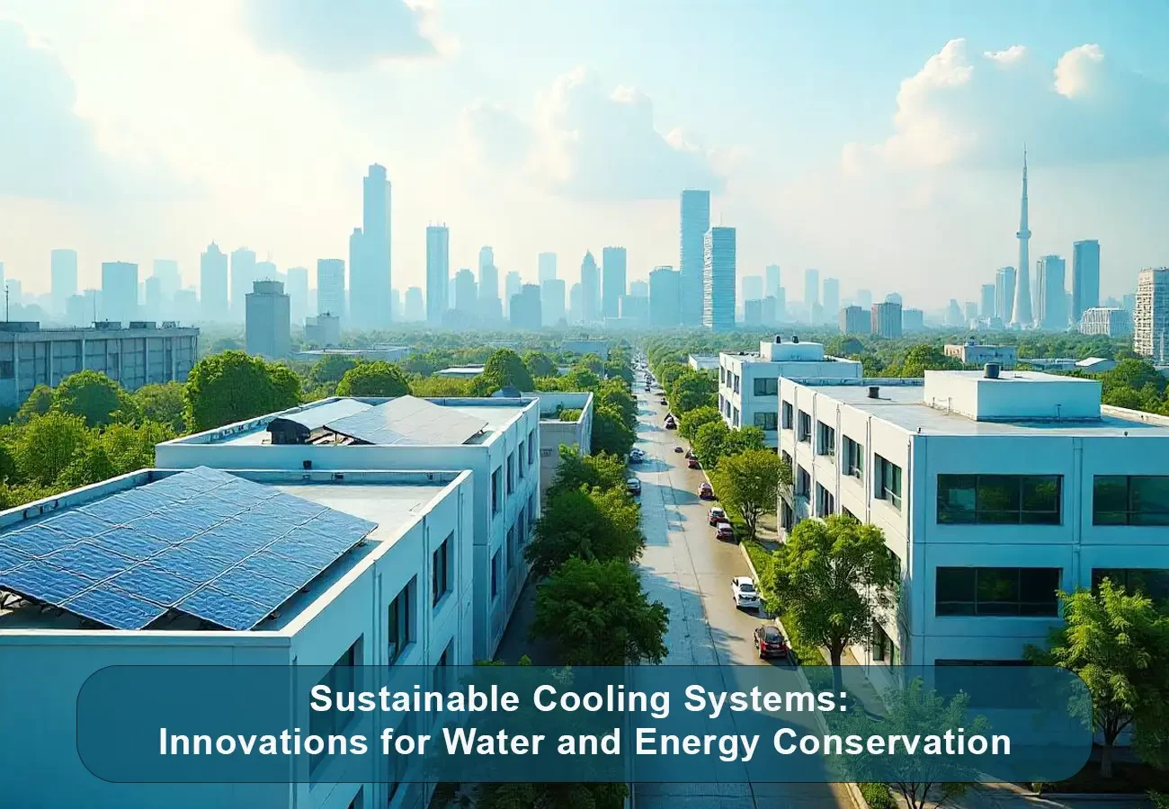 sustainable cooling systems water energy conservation
