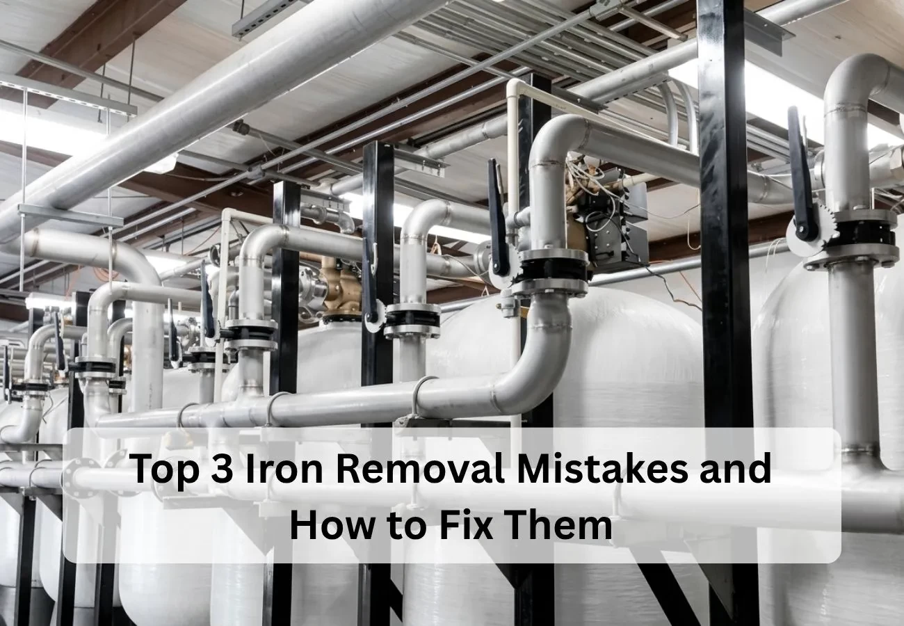 Top 3 Iron Removal Mistakes and How to Fix Them