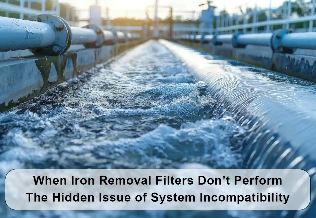 when iron removal filters dont perform system incompatibility