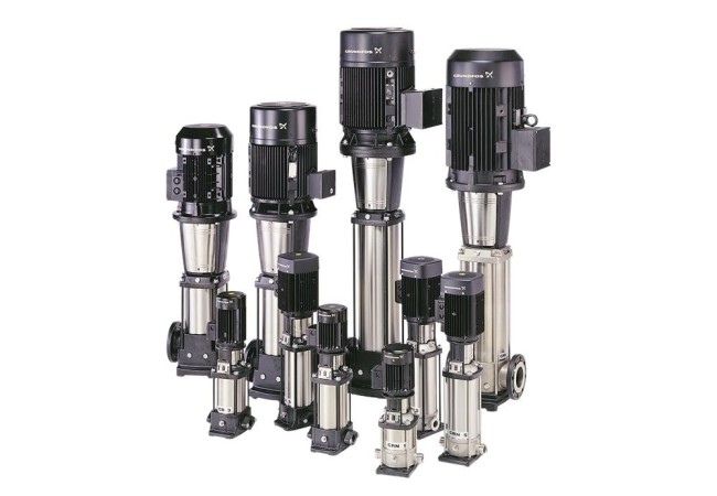 Vertical multistage pumps